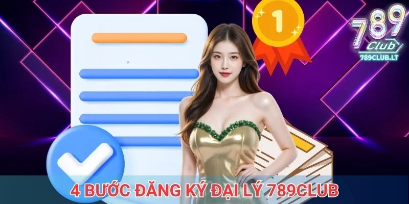 Quy trình 4 bước đăng ký đại lý 789Club