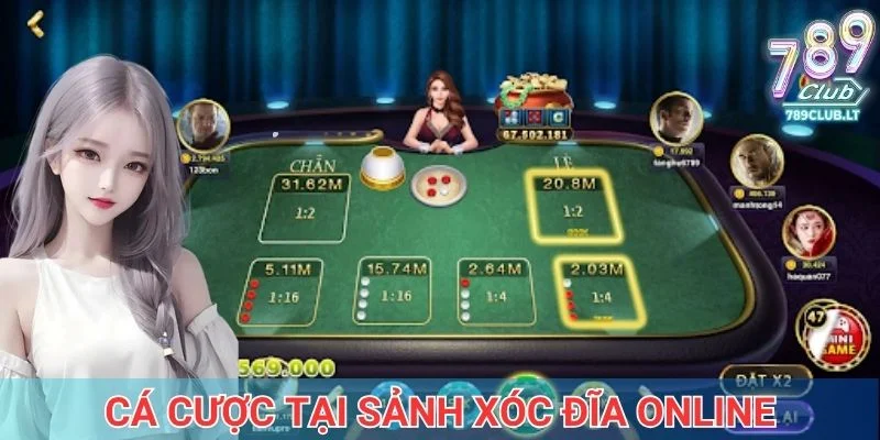 Cá cược tại sảnh xóc đĩa online 789Club chỉ qua ba bước