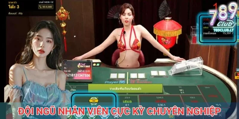 Đội ngũ nhân viên cực kỳ chuyên nghiệp và tận tâm
