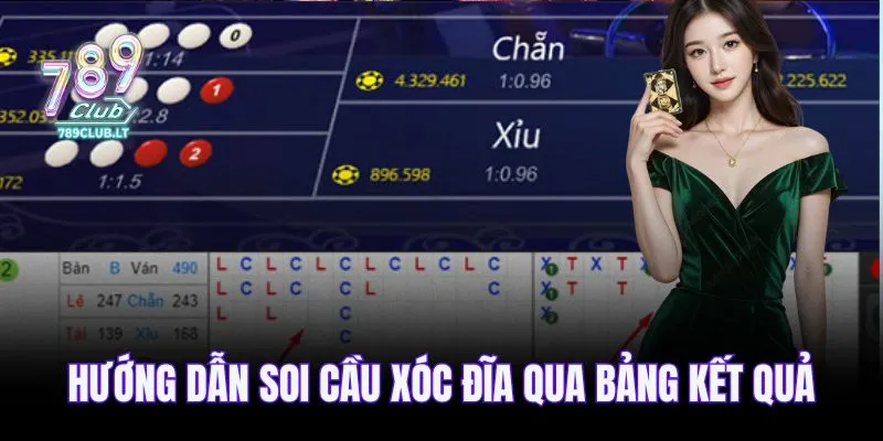 Hướng dẫn chi tiết soi cầu xóc đĩa qua bảng kết quả